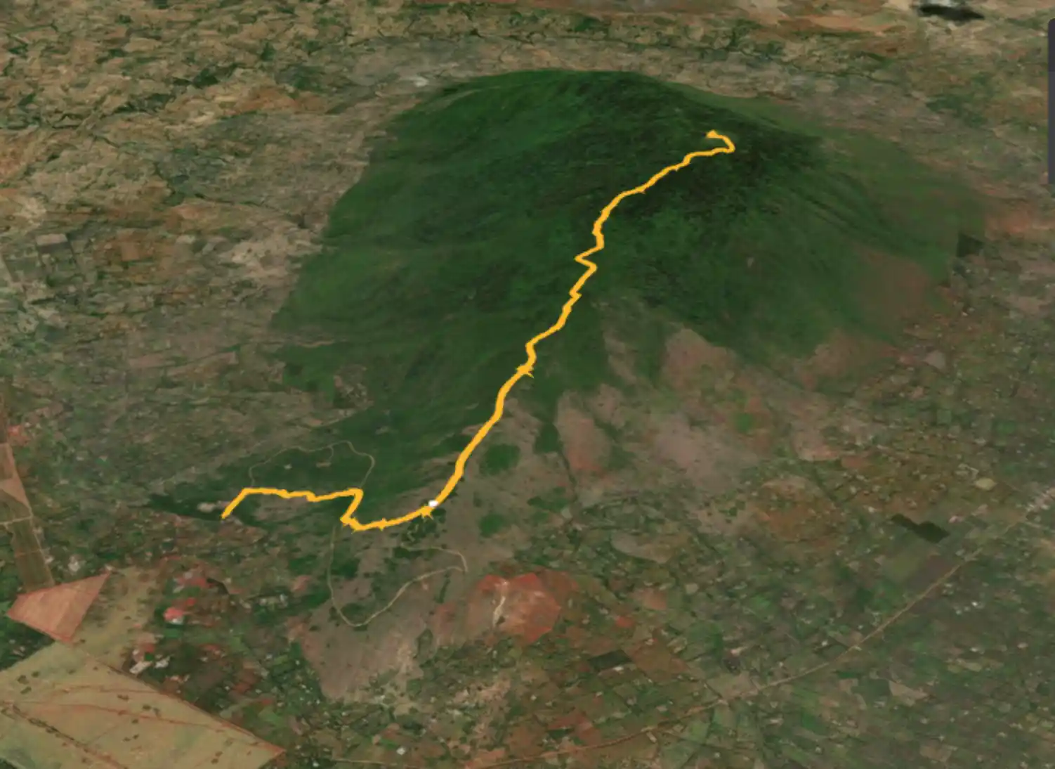 Kilimambogo Hike Virtual tour - Relive CC - Robert On Trails