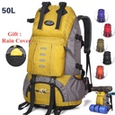 50L Outdoor Local Lion Brazil 50 Ergonomic Hiking Bag With Raincover