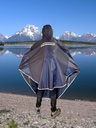 Extra-Large Lightweight Waterproof Rain Poncho