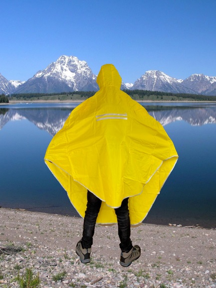 Extra-Large Lightweight Waterproof Rain Poncho