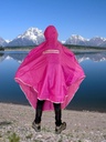 Extra-Large Lightweight Waterproof Rain Poncho