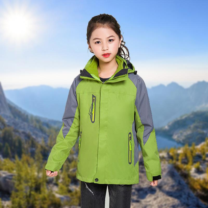 Kids 3 in 1 Jacket With Detachable Fleece Jacket