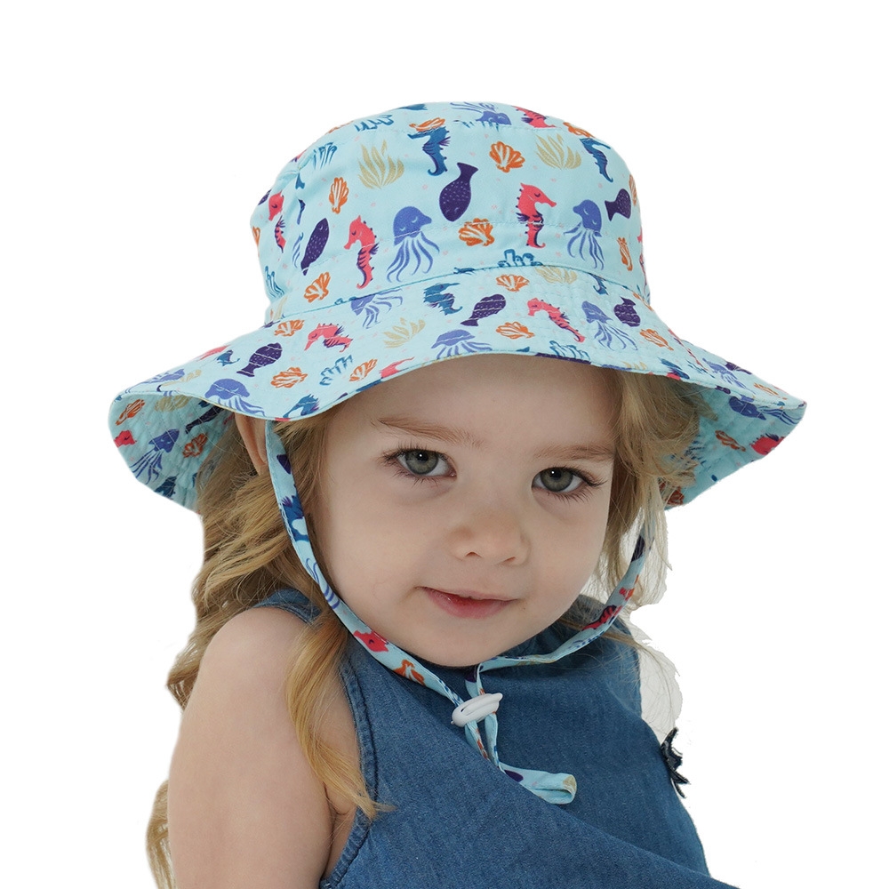 Kids Colorful Quick-Dry Bucket Hat