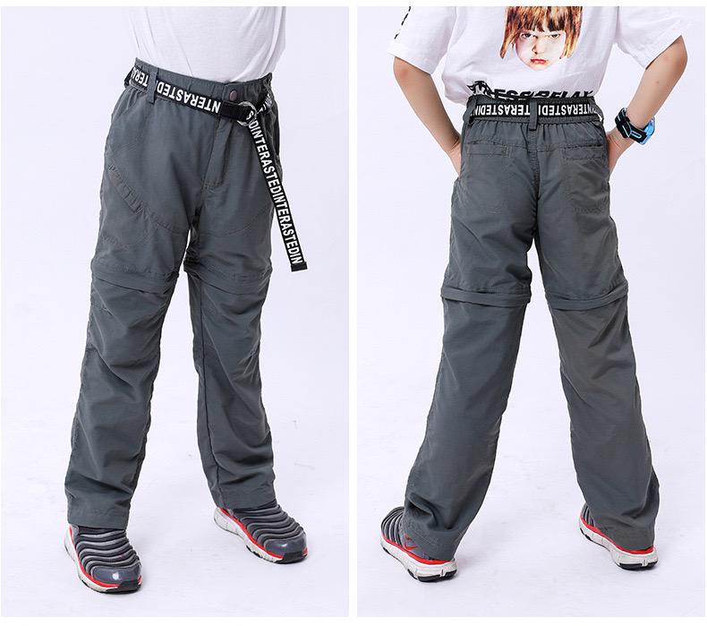 Kids Quick-Dry Cargo Pants