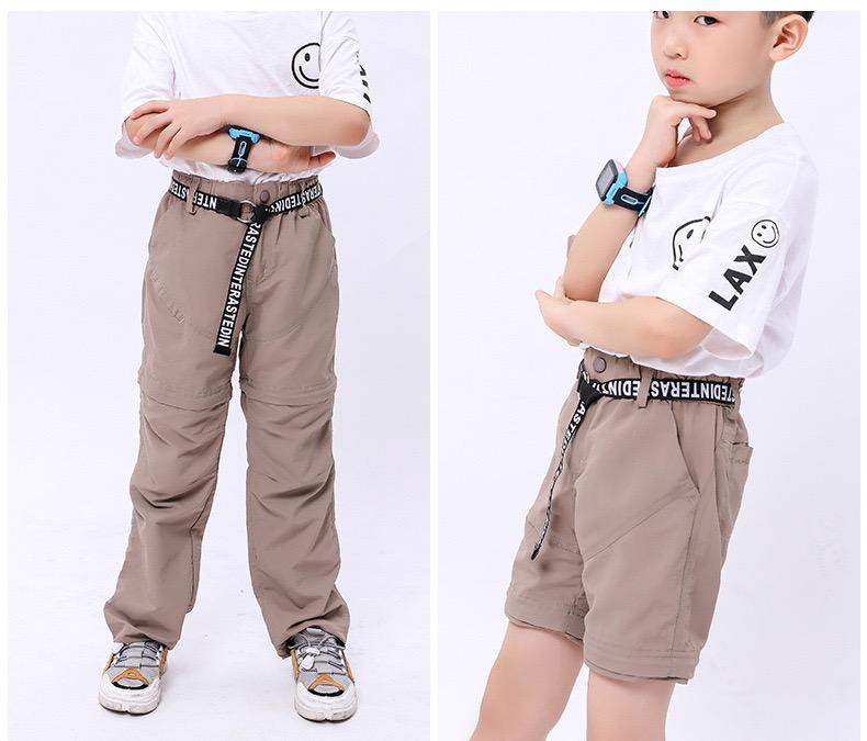 Kids Quick-Dry Cargo Pants