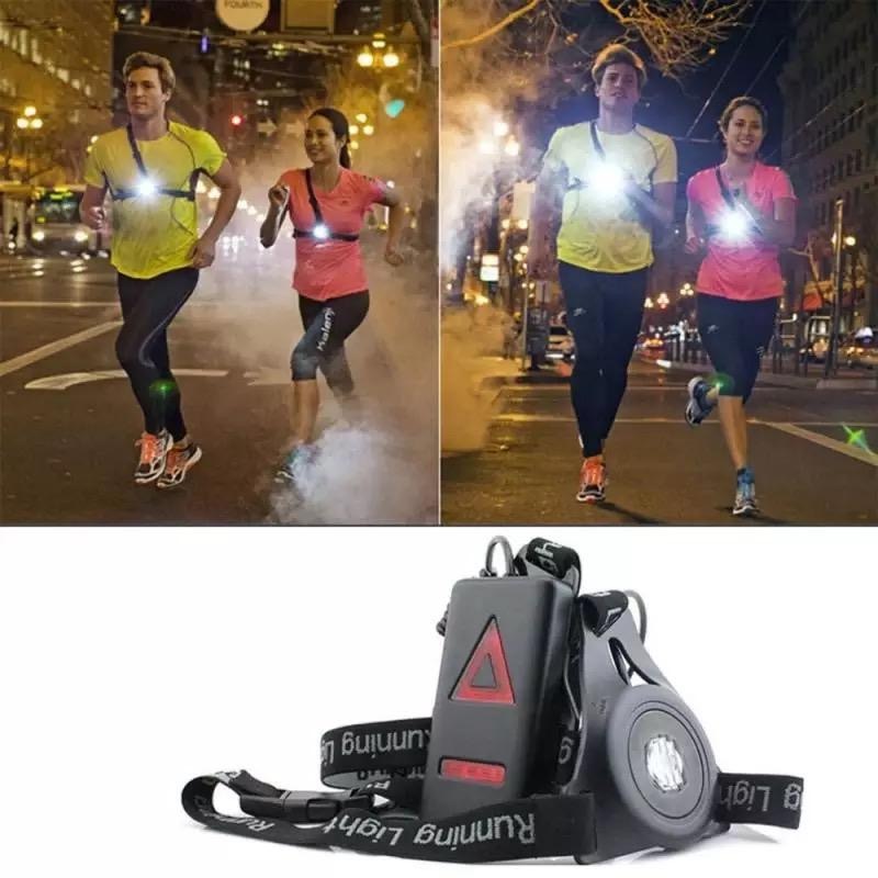 Lightweight Chest Lamp For Running, Jogging, Hiking, Cycling