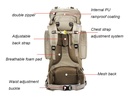 Local Lion 75+10L Ergonomic Mountaineering Backpack