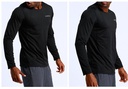 Mens Long-Sleeved Breathable Quick-Dry Polyester Tshirts