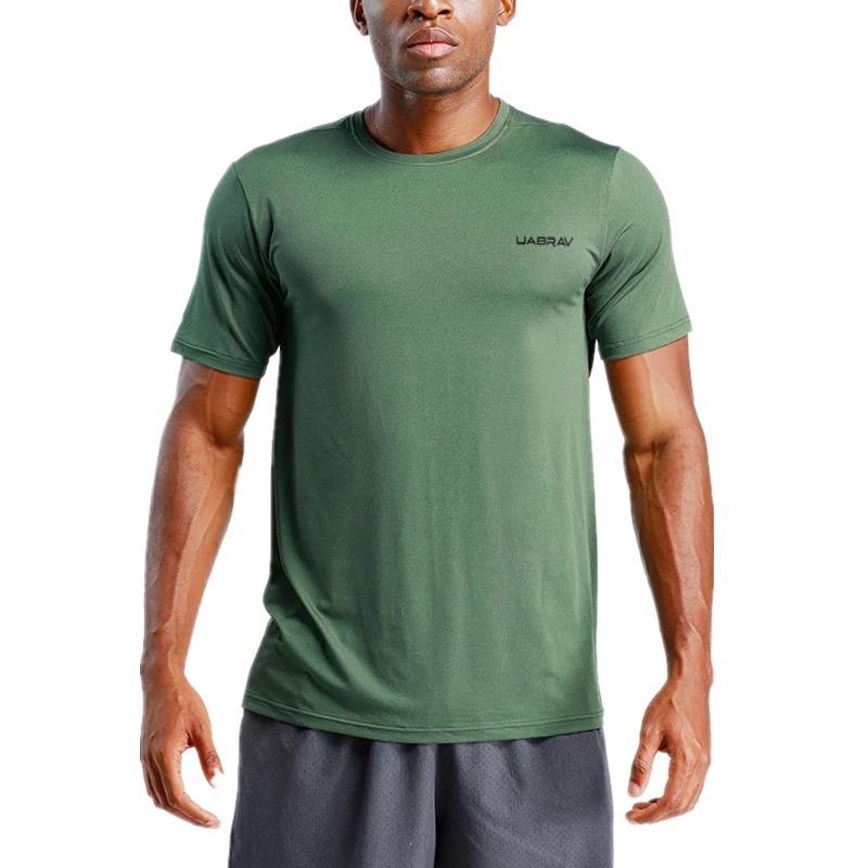 Mens Short-Sleeved Breathable Quick-Dry Tshirt