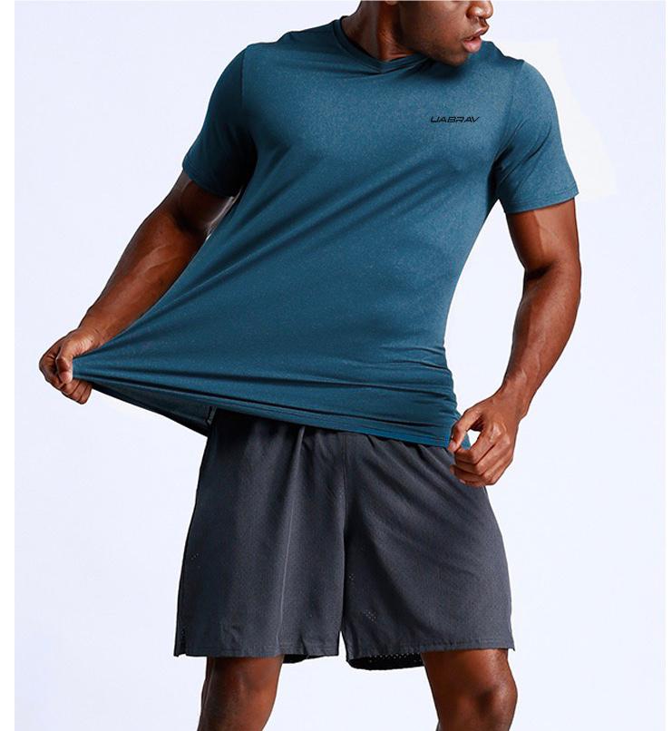Mens Short-Sleeved Breathable Quick-Dry Tshirt