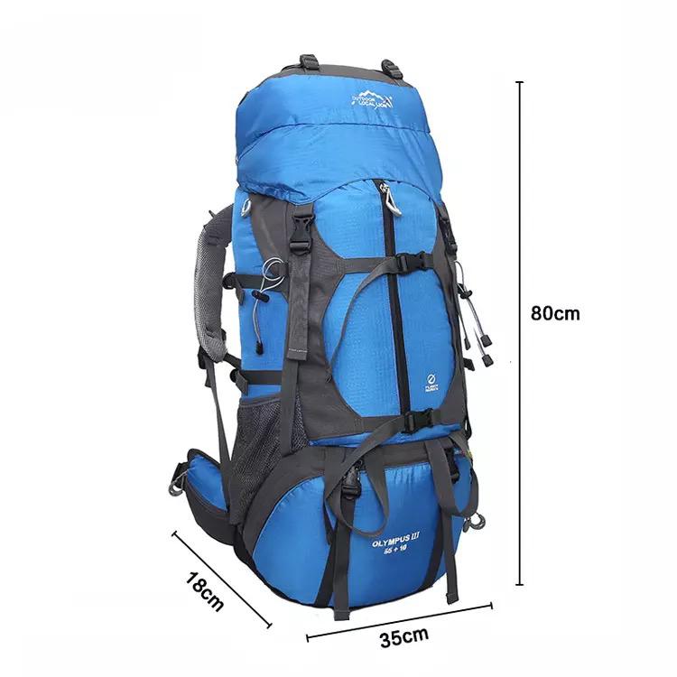 Outdoor Local Lion Olympus III 55+10L Ergonomic Mountaineering Backpack