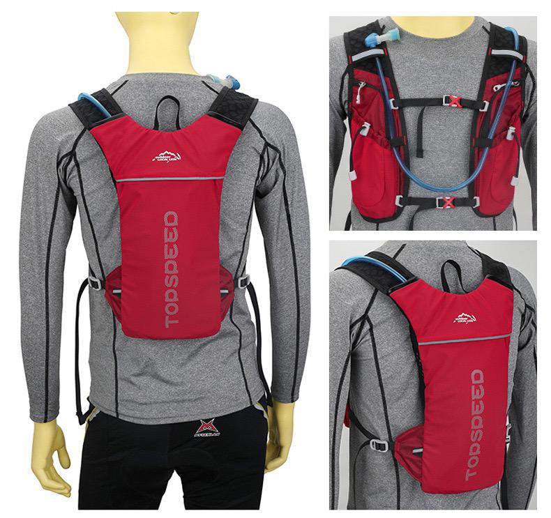 Topspeed Hydration Vest With 2L Water Bladder