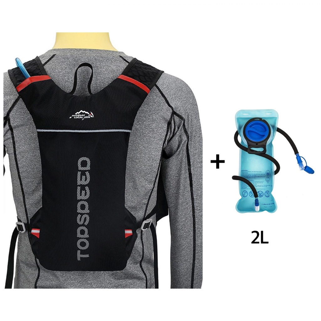 Topspeed Hydration Vest With 2L Water Bladder