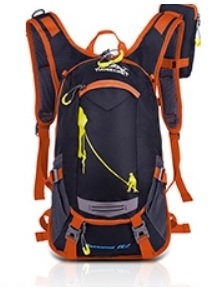 Tuosecret 18L Hiking Bag With Raincover and Pipe Outlet