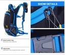 Tuosecret 18L Hiking Bag With Raincover and Pipe Outlet