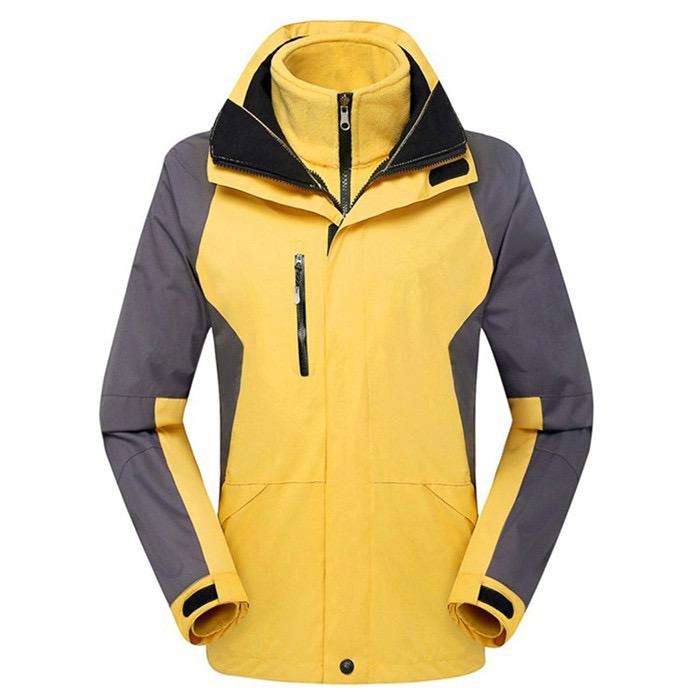 Unisex 3 in 1 Hiking Jacket With Detachable Fleece Jacket