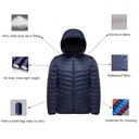 Unisex Windproof Down Jacket Ultralight Puffer Jacket