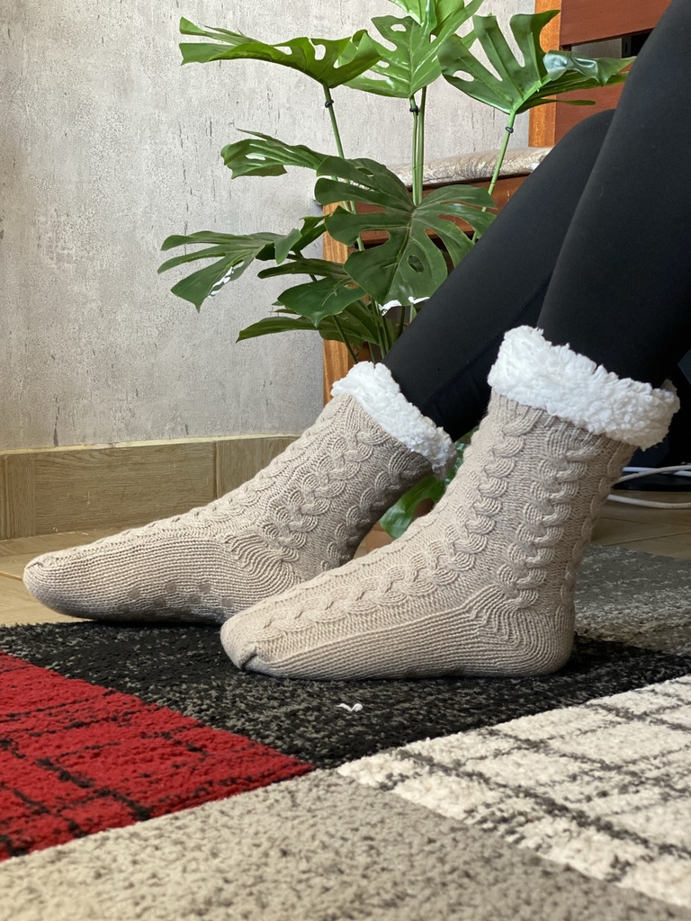 Warm Unisex Fleece Socks