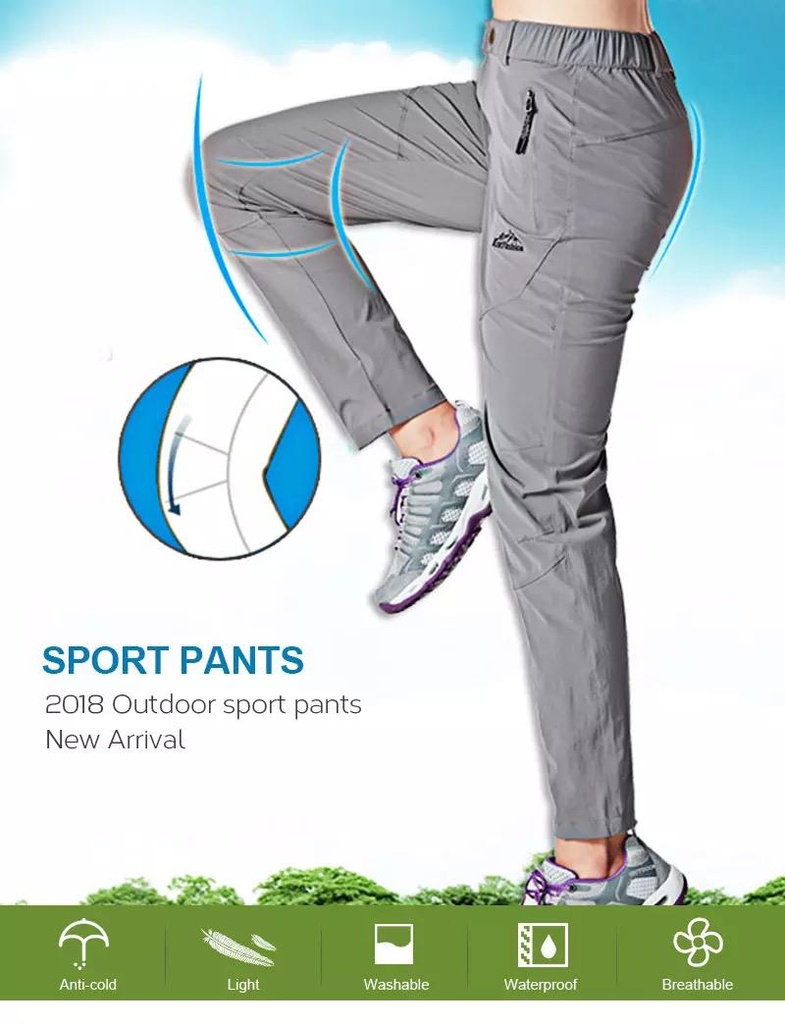 Womens Quick-Dry Sports Pants