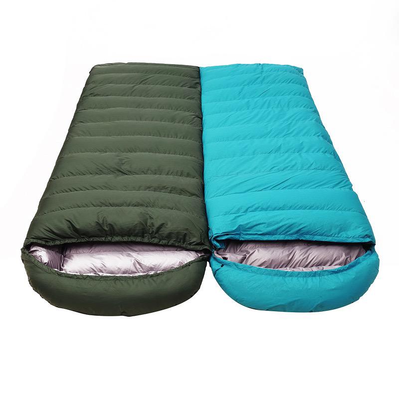 -10°C Envelope-Shaped Down Sleeping Bag