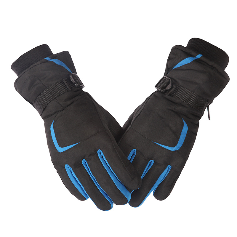 5 Colors Outdoors Hiking Gloves Waterproof Windproof With Fleece