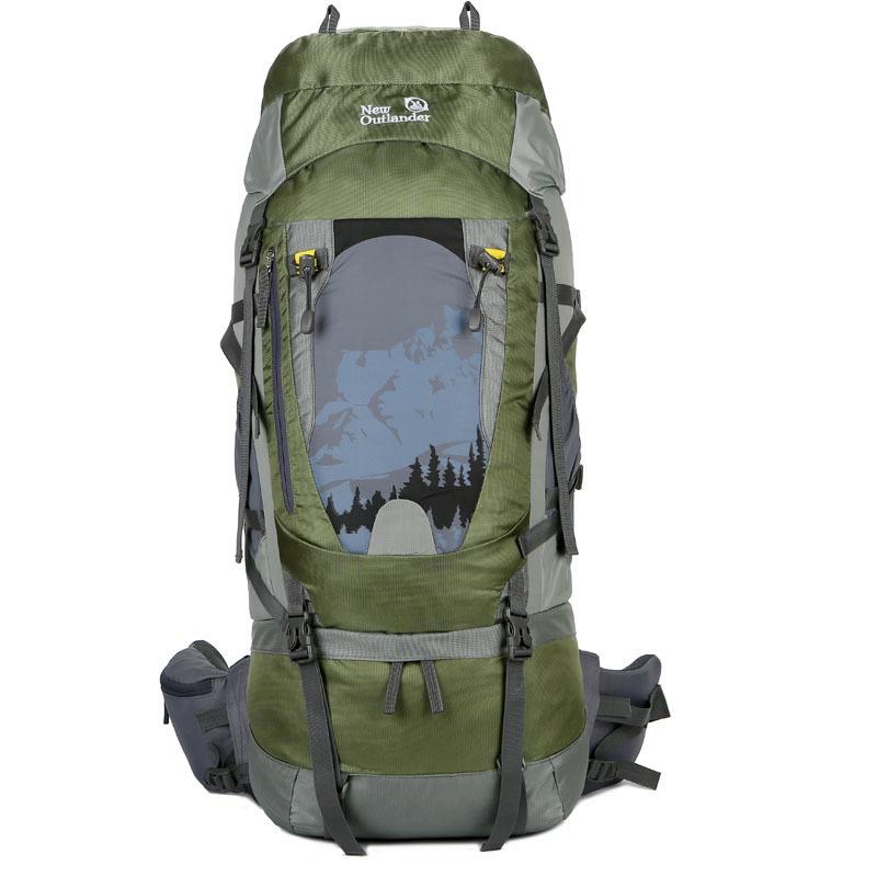 [BGS-RKSK-80L-NOL-PRNT-ARMY] 80L New Outlander Ergonomic Bag (Army Green)