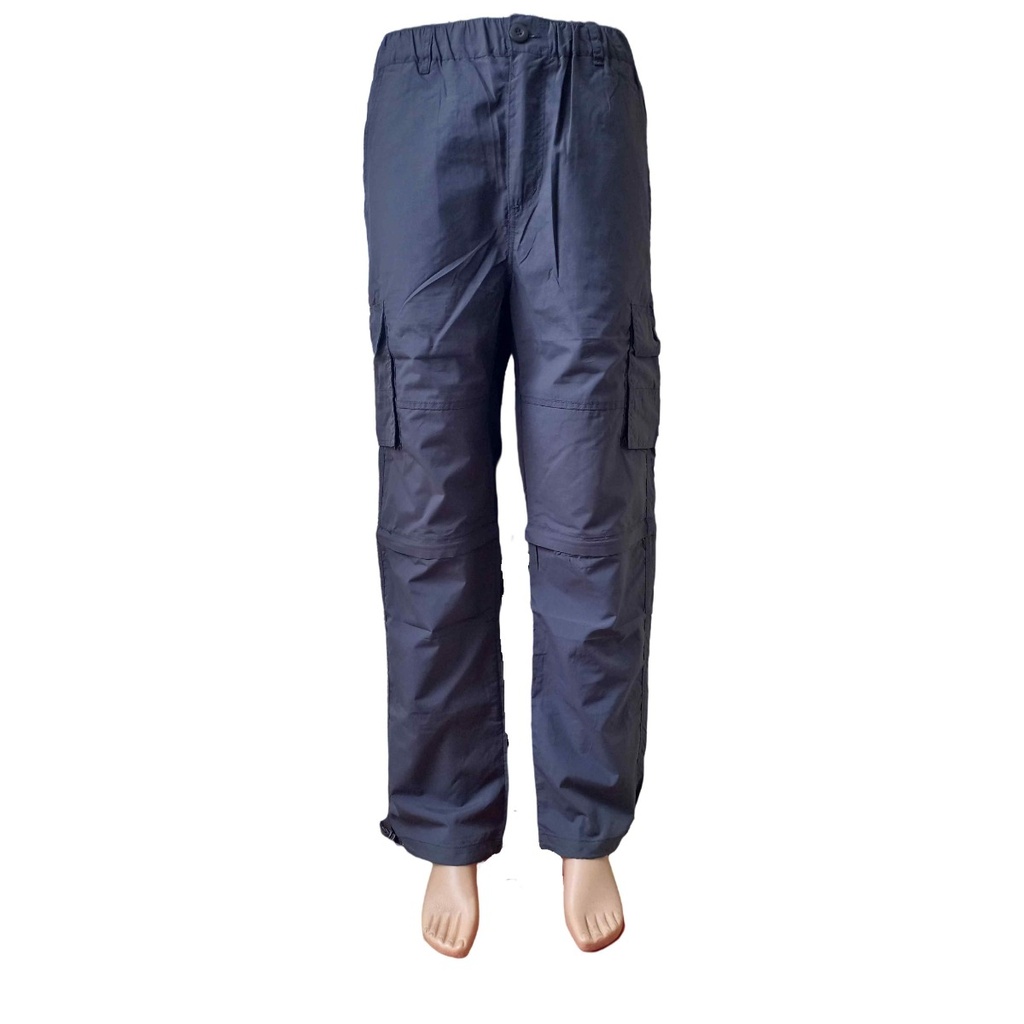 Mens Quick-Dry Cargo Pants With Detachable Legs