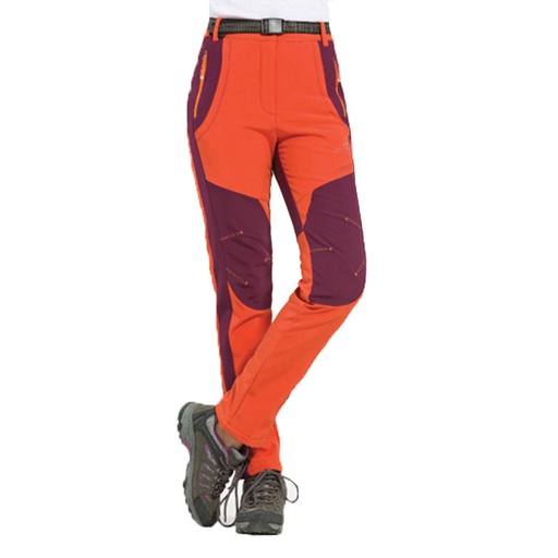 Womens Fleece-Lined Windproof Pants