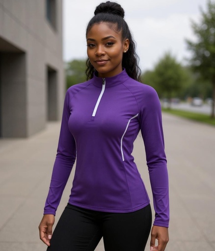 Womens Long-Sleeved Quick-Dry Breathable Tshirt
