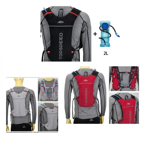 Topspeed Hydration Vest With 2L Water Bladder