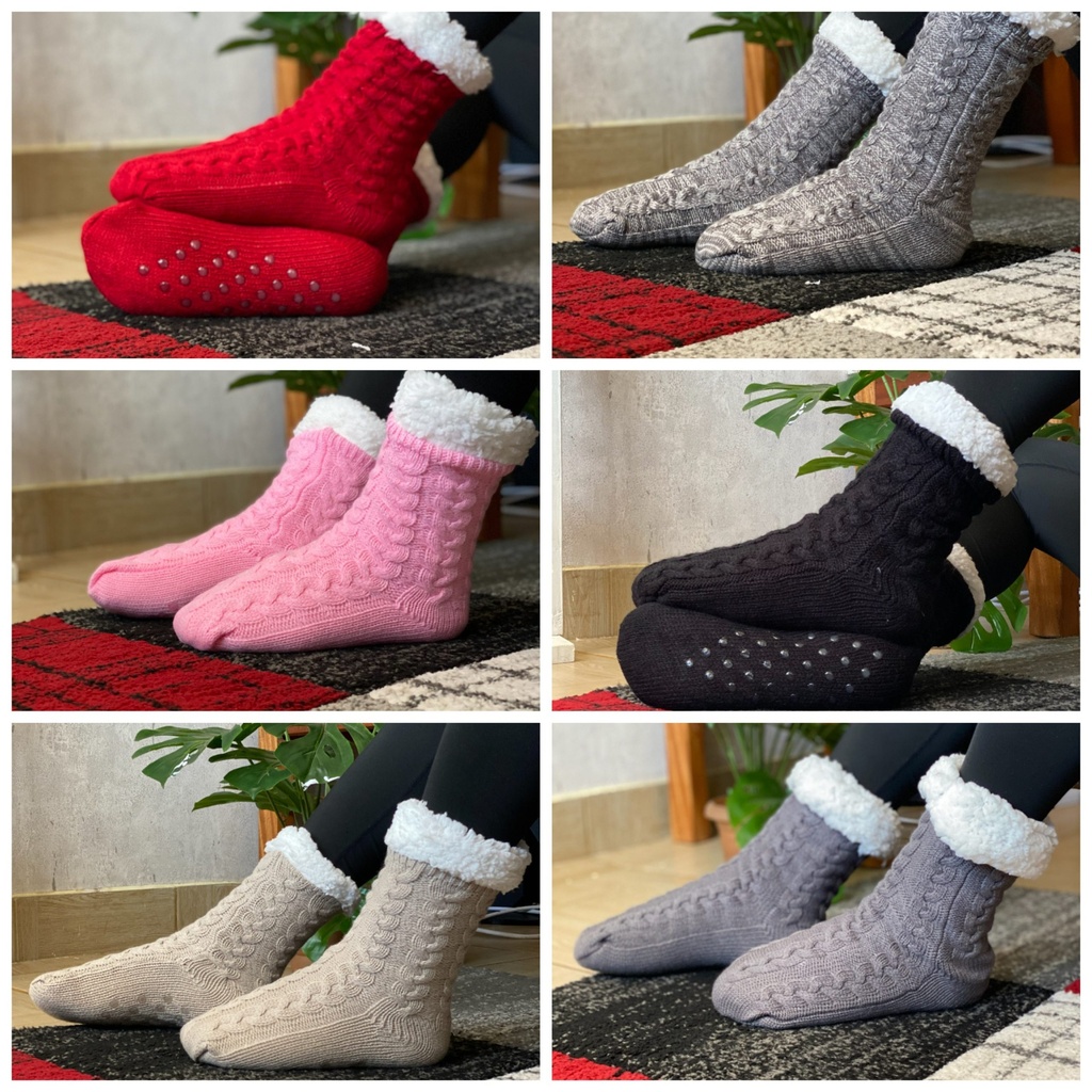 Unisex Fleece-Lined Socks